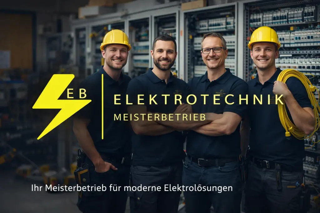 Ihr Elektriker-Team in Witten: EB Elektrotechnik steht für zertifizierte Facharbeit bei Privat- und Gewerbekunden.
